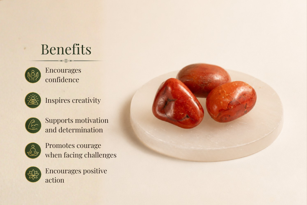 Carnelian Tumble (1Pcs)