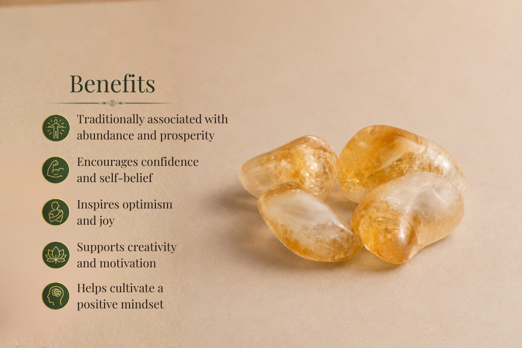 Citrine Tumble (1Pcs)