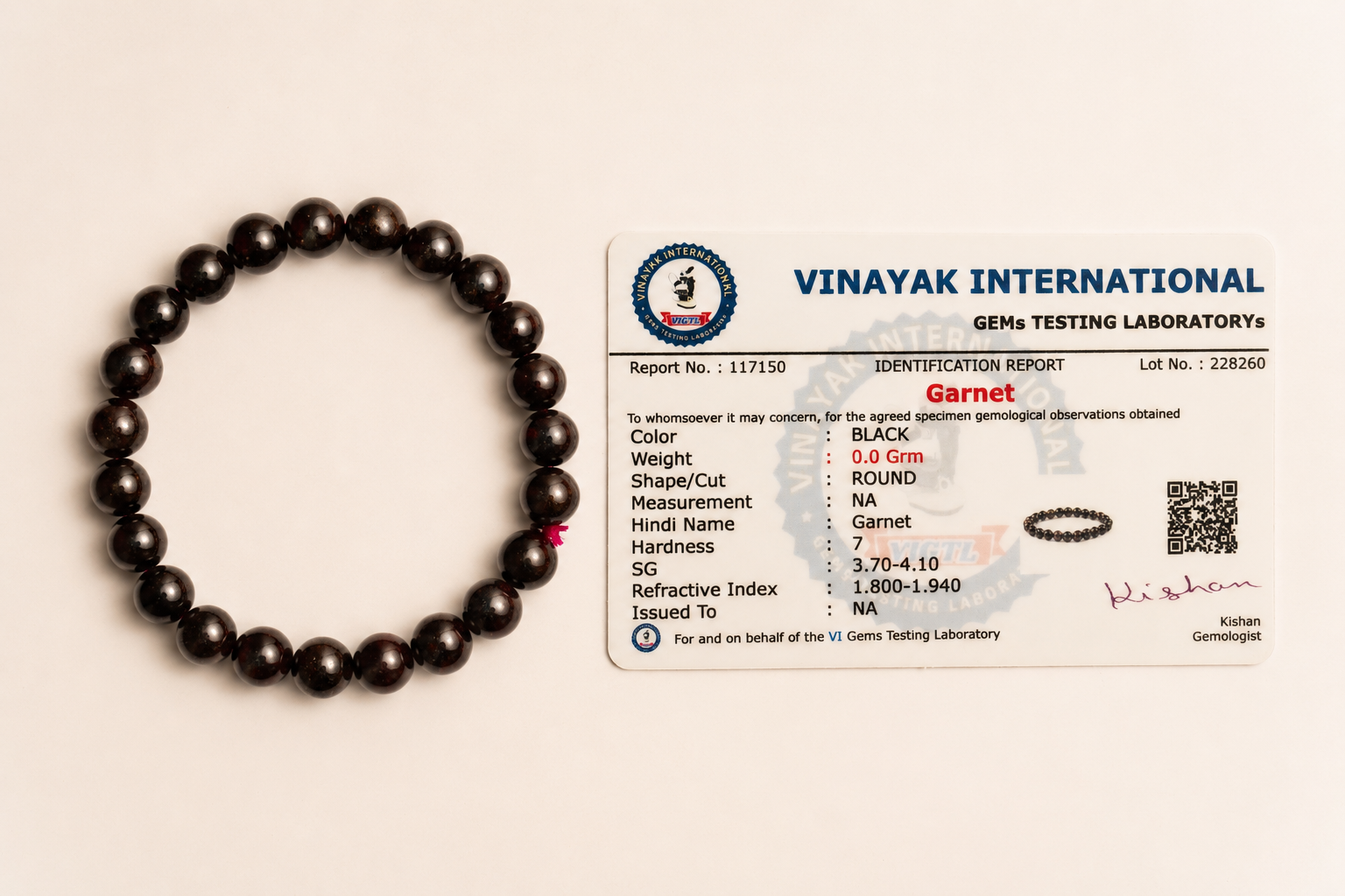Garnet Bracelet