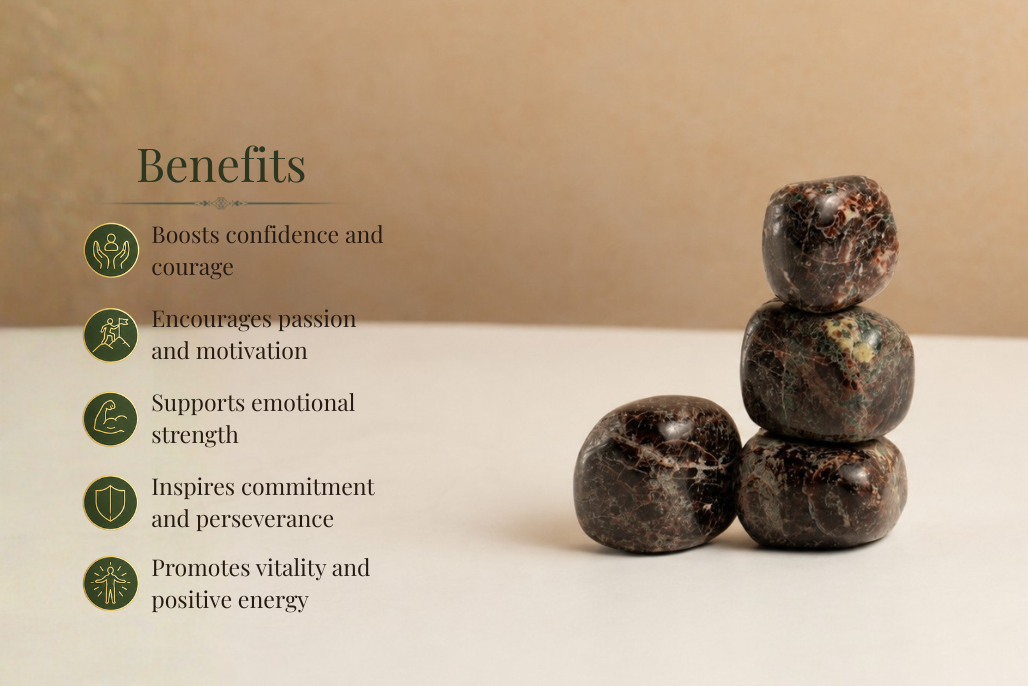 Garnet Tumble(1Pcs)