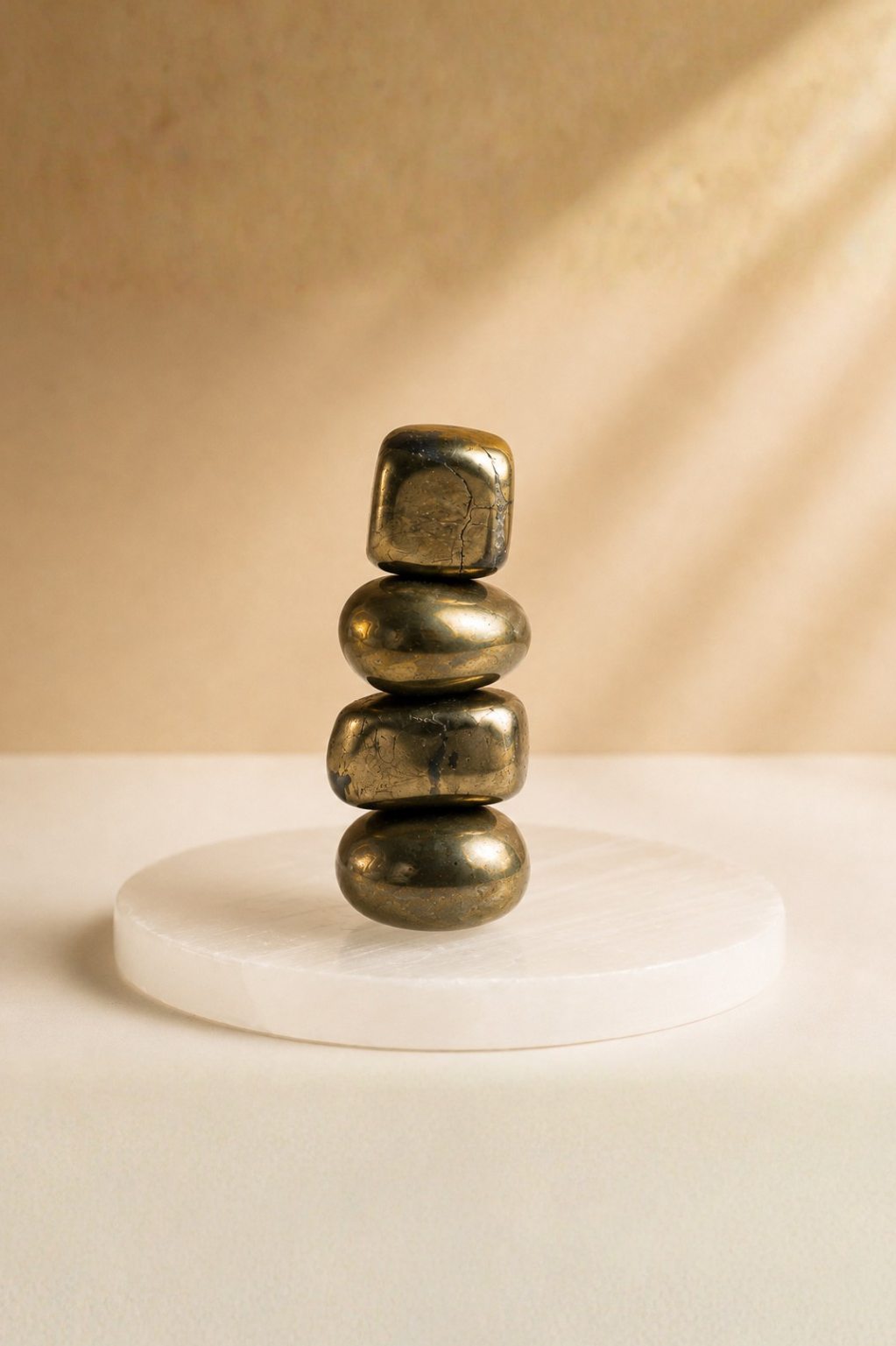 Golden Pyrite Tumble (1Pcs)