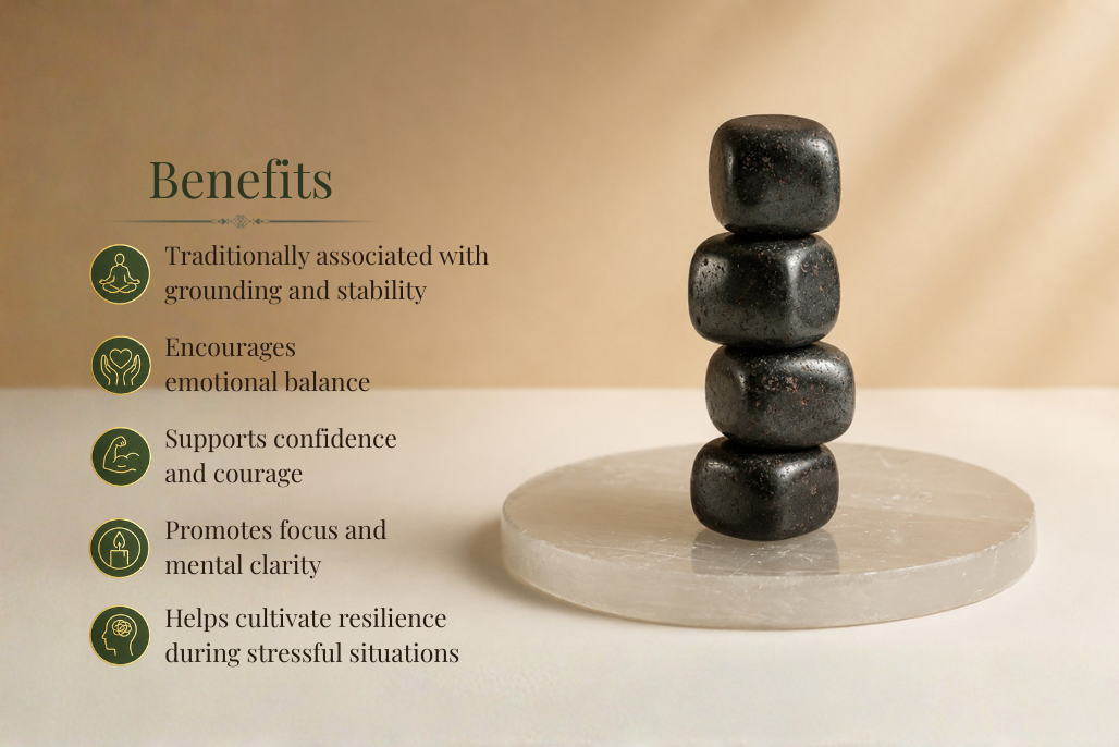 Hematite Tumble (1Pcs)