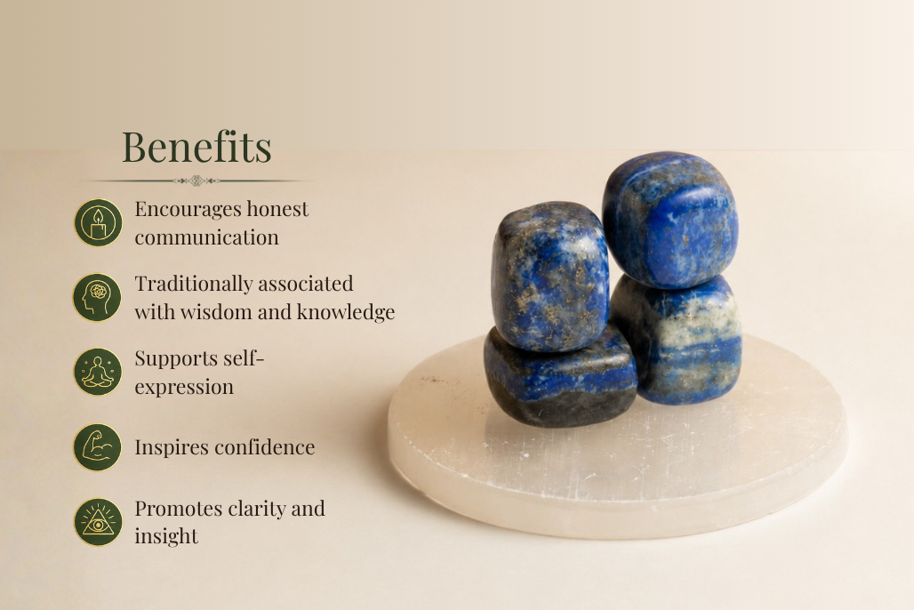 Lapis Lazuli Tumble (1Pcs)