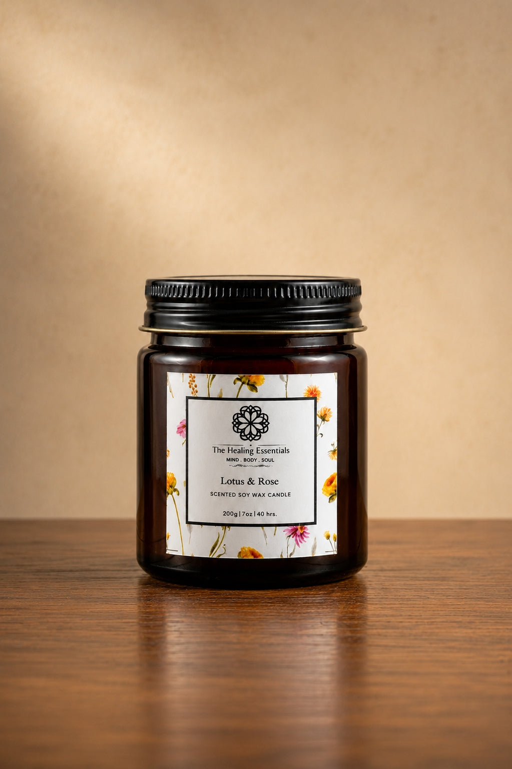 Lotus & Rose Candle