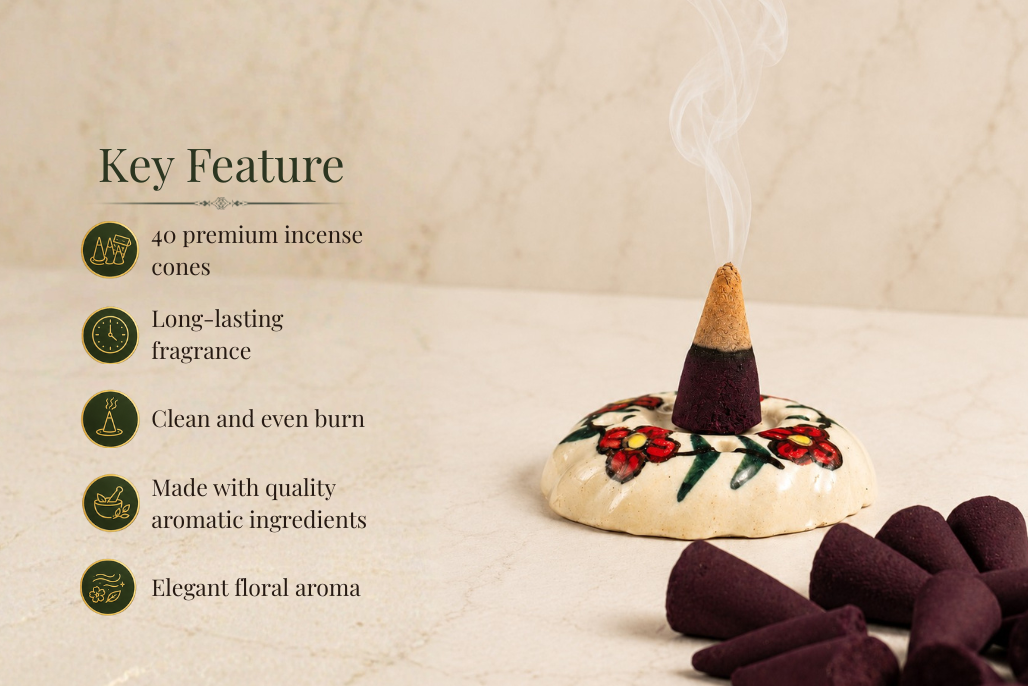 Rose Ritual Cones