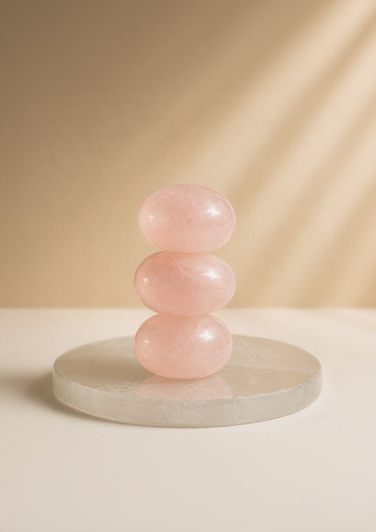 Rose Quartz Tumble (1Pcs)
