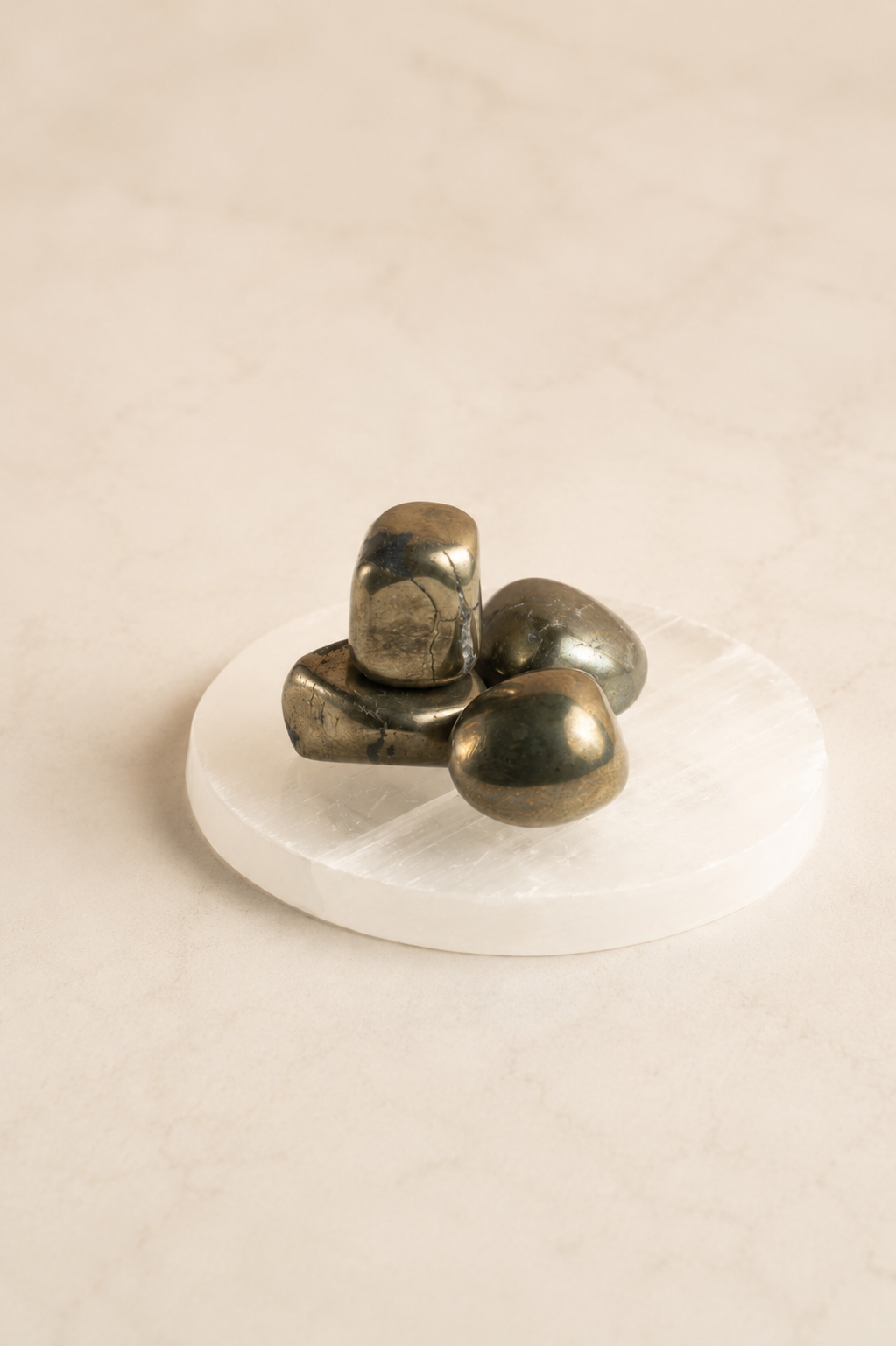 Golden Pyrite Tumble (1Pcs)