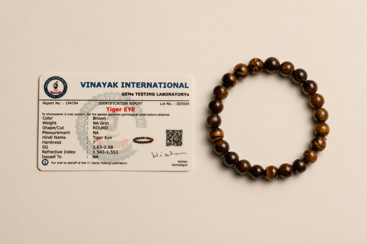 Tiger Eye Bracelet