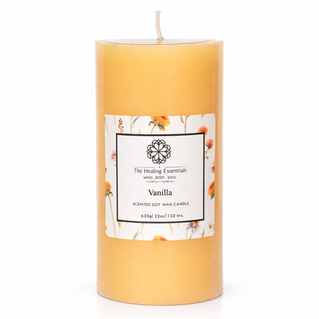 Vanilla Pillar Candle